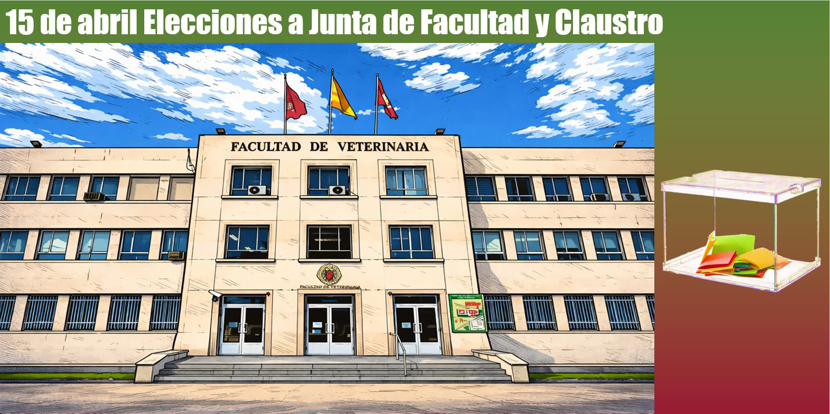 Arranque del proceso de elecciones para Junta de Facultad y Claustro 2026